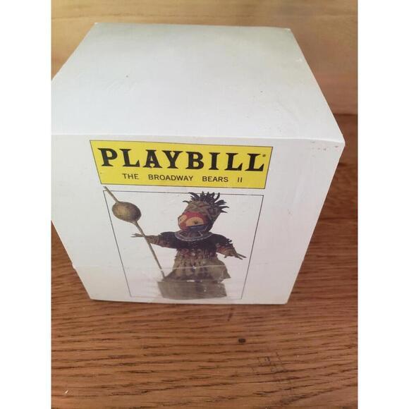 Playbill Note Pad Block NEW  THE BROADWAY BEARS - Picture 4 of 6